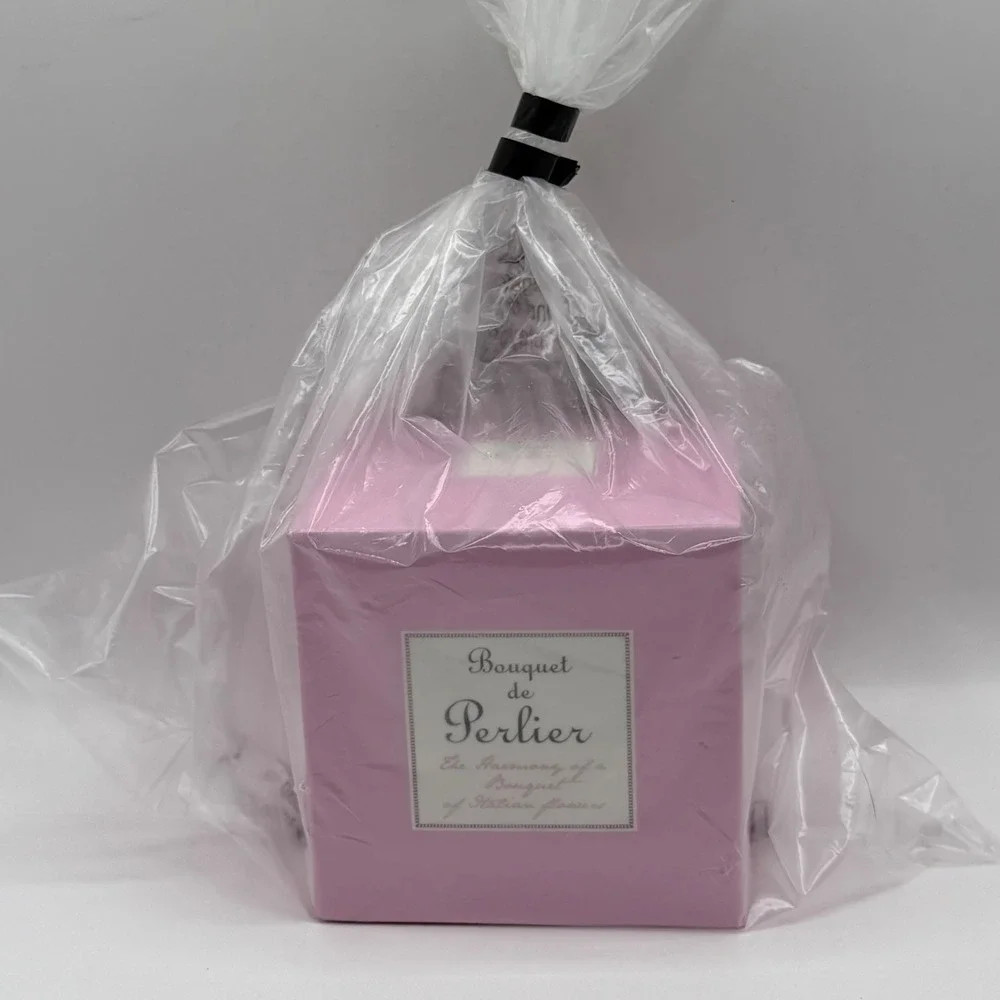 Perlier Bouquet de Perlier Italinian Flowers Gift Sealed Pink Box Vintage